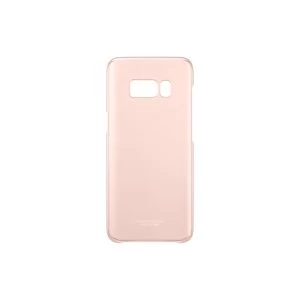 image of Samsung EF-QG950CPEGWW Galaxy S8 Clear Cover in Pink