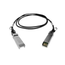 image of QNAP CAB-DAC15M-SFPP-A02 fibre optic cable 1.5 m SFP+ Black