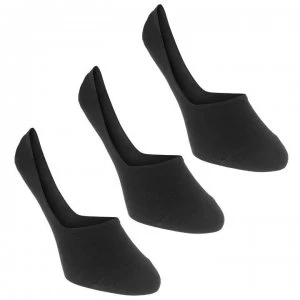 Calvin Klein Invisible Socks 3 Pack - Black