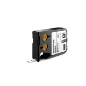 Image of Dymo 1868736 Black On White Label Tape 9mm x 9.1m