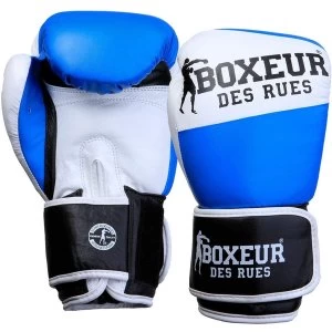 image of Premium Logo Leather Boxing Gloves Size 10 OZ