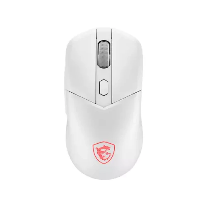Image of MSI Versa 300 Wireless mouse Gaming Right-hand RF Wireless + Bluetooth + USB Type-C Optical 8000 DPI VERSA 300 W WHITE