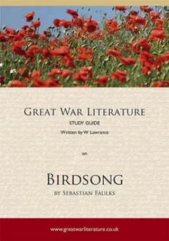 Image of Great War Literature Study Guide on birdsong by W Lawrance Paperback