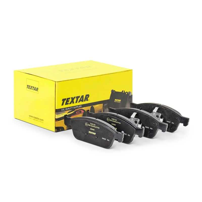 Image of TEXTAR 2555501 Brake pad set Q+ Brake Pad Set,disc brake (402)