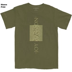 image of Joy Division - Blended Pulse Unisex Large T-Shirt - Green