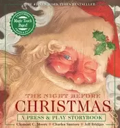 Image of night before christmas press and play storybook the classic edition hardcov