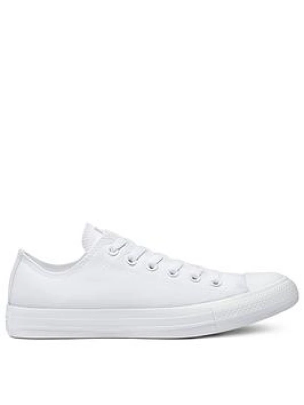 Image of Converse Lifestyle All Star Mono Canvas Trainers - White White 3