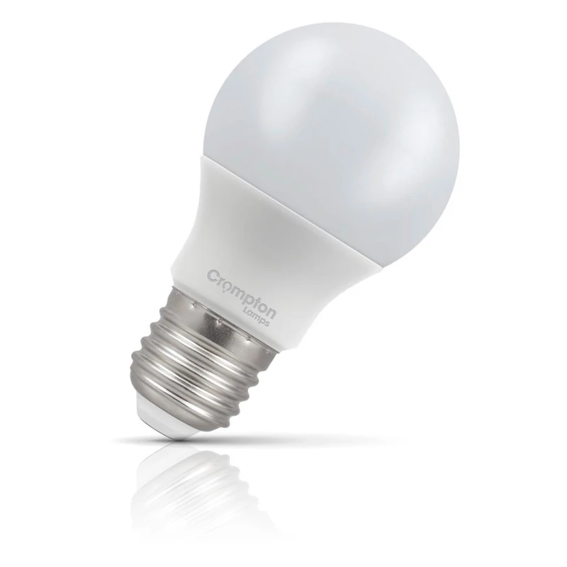 Image of Crompton Lamps LED GLS Light Bulb E27 4W (40W Eqv) Warm White 2700K Screw Thermal Plastic Opal