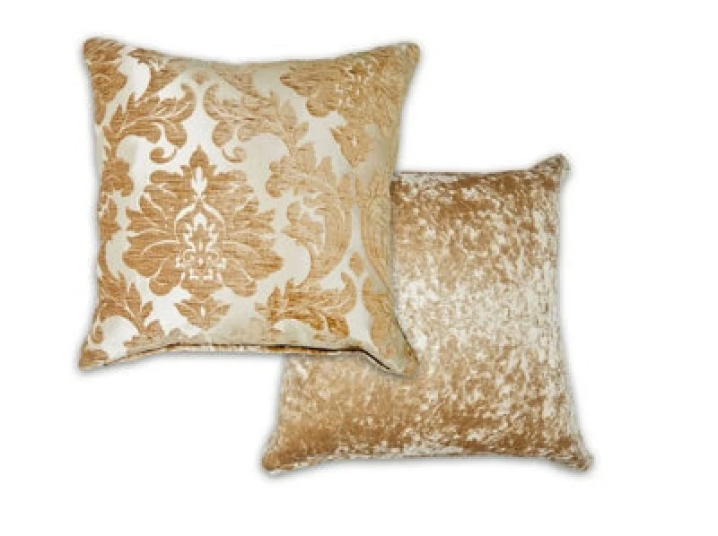 Image of Baroque Cushion Cover In Taupe