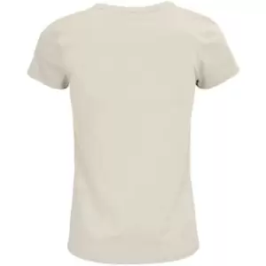 Image of SOLS Womens/Ladies Crusader Organic T-Shirt (S) (Natural)