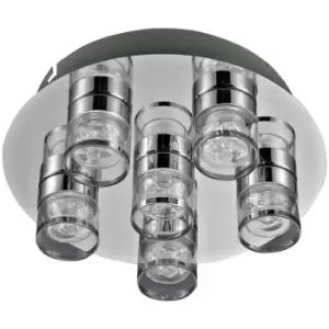 image of Italux Marc Modern 4 Light Shade Cluster Ceiling Light led, 3000K