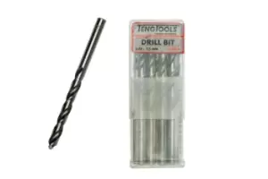 Image of Teng Tools DBX075 10x 7.5mm Fully Ground Drill Bit - Split Point - DIN 362
