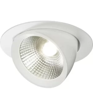 Image of Round LED Recessed Adjustable Downlight, 230V 40W
