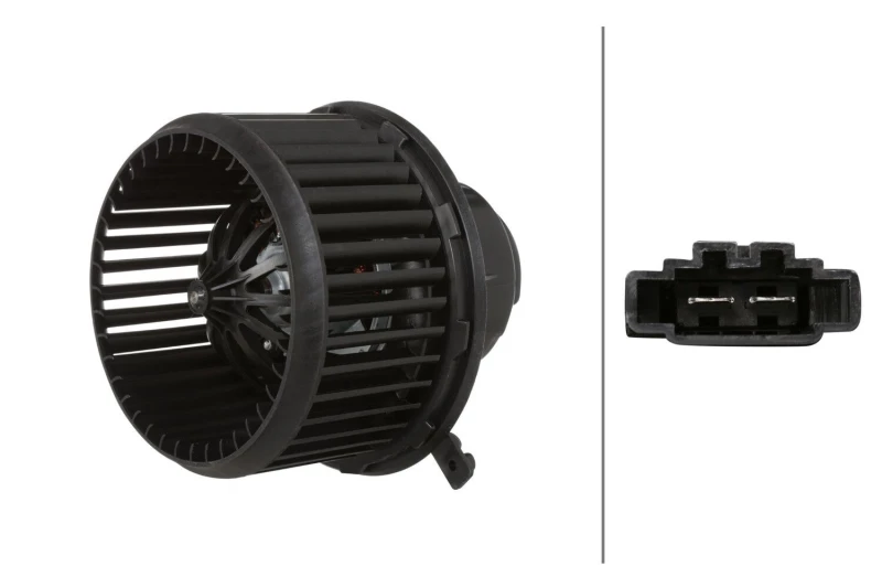 Image of HELLA Blower motor HELLA 8EW 366 400-241