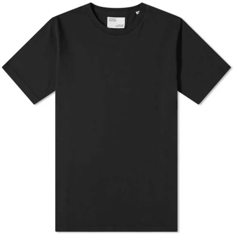 Image of Colorful Standard T-Shirt Colorful Standard Faded Black Noir Unisex L