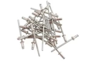 image of Laser Tools 1801 Rivets 4mm x 6mm 30pc Aluminium