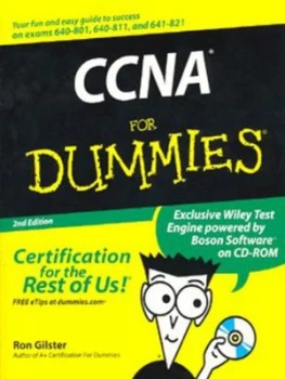 Image of Ccna for Dummies by Ron Gilster Paperback