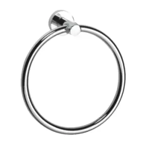 Image of Showerdrape Unity Chrome Vanity Shelf, Stainless Steel