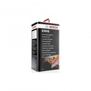 Image of Bosch ENV6 Synthetic Brake Fluid - 5 Litre [1987479208]