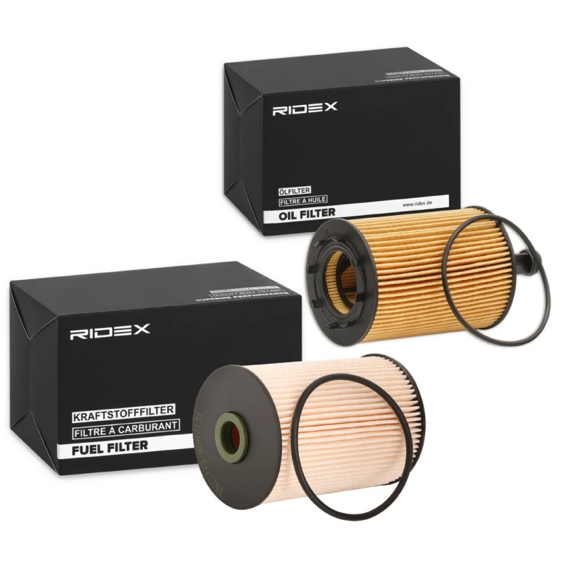 Image of RIDEX 4055F34633 Filter Set with gaskets/seals Filter Set (4055)