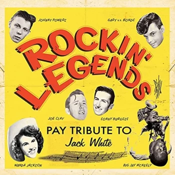 image of Various Artists - Rockin' Legends Pay Tribute to Jack White CD