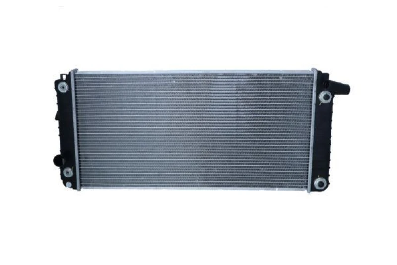 Image of NRF 50208 Engine radiator EASY FIT Brazed cooling fins, Aluminium, with mounting parts Aluminium Radiator,engine cooling (470)