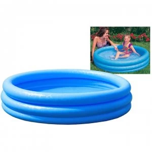 Intex 3 Ring Crystal Paddling Pool 45" - 45x10 Inch