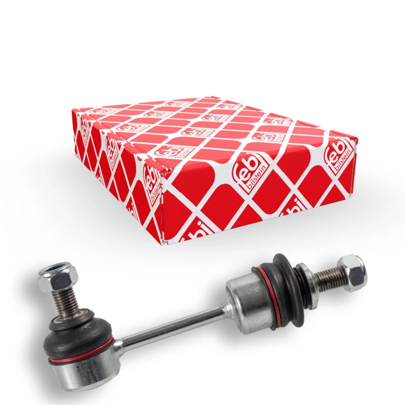 Image of FEBI BILSTEIN 33491 Anti-roll bar link OE Turbo NEW, Rear Axle Right Link Stabiliser (3229)