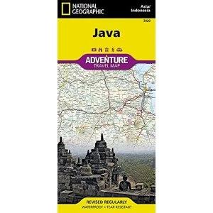 Image of Java Travel Maps International Adventure Map Sheet map, folded 2012