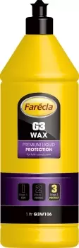Image of G3 Wax Premium Liquid Protection - 1 litre G3W106 FARECLA
