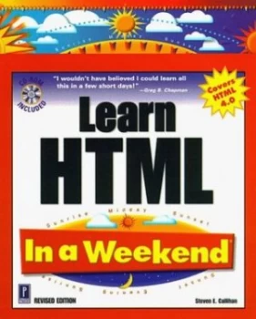 Image of Learn Html in a Weekend by Steven E Callihan Book