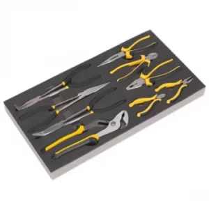 Image of Siegen S01129 Tool Tray with Pliers Set 9pc