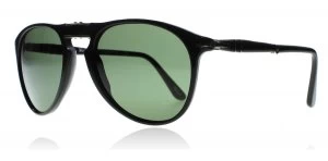 image of Persol Folding Sunglasses Black 95/31 52mm