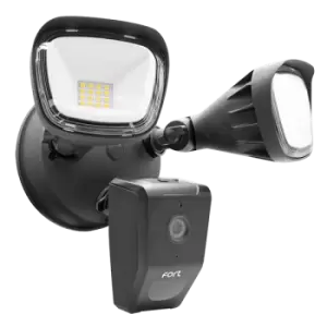 Image of ESP Fort Smart Home WI-FI 1080p Security Camera with Twin Spotlights - Black - ECSPCAMSLB