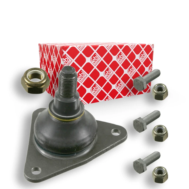 Image of FEBI BILSTEIN 22234 Ball joint OE Turbo NEW, Front Axle Right, with nuts, with bolts/screws Support-/Steering Link (2462)