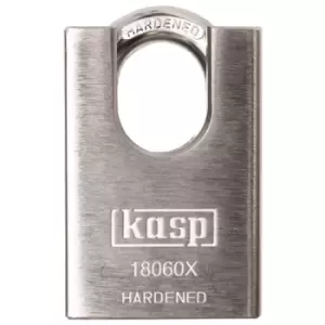 image of Kasp Hardened Steel Padlock - 60mm - Close Shackle - KA