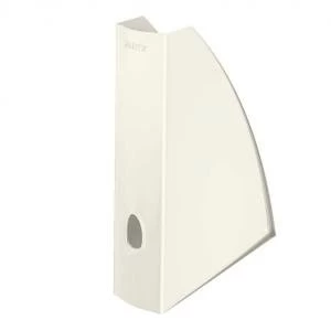 Image of Leitz White WOW Magazine File Pack of 6x 52771001