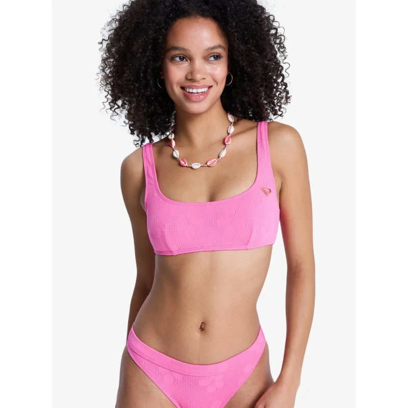 Image of Roxy Womens swimsuit top Roxy Paradise Bralette Rose Female XS