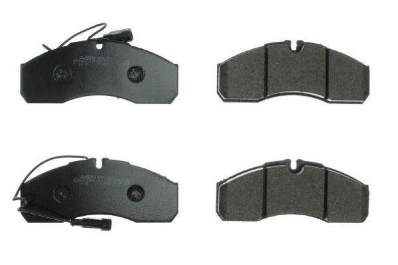 Image of AISIN BPNI-1016 Brake pad set Premium ADVICS by AISIN incl. wear warning contact Brake Pad Set,disc brake (402)