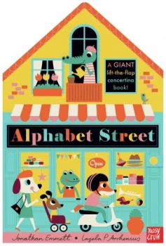 image of Alphabet Street Lift-The-Flap Book & Activity Set