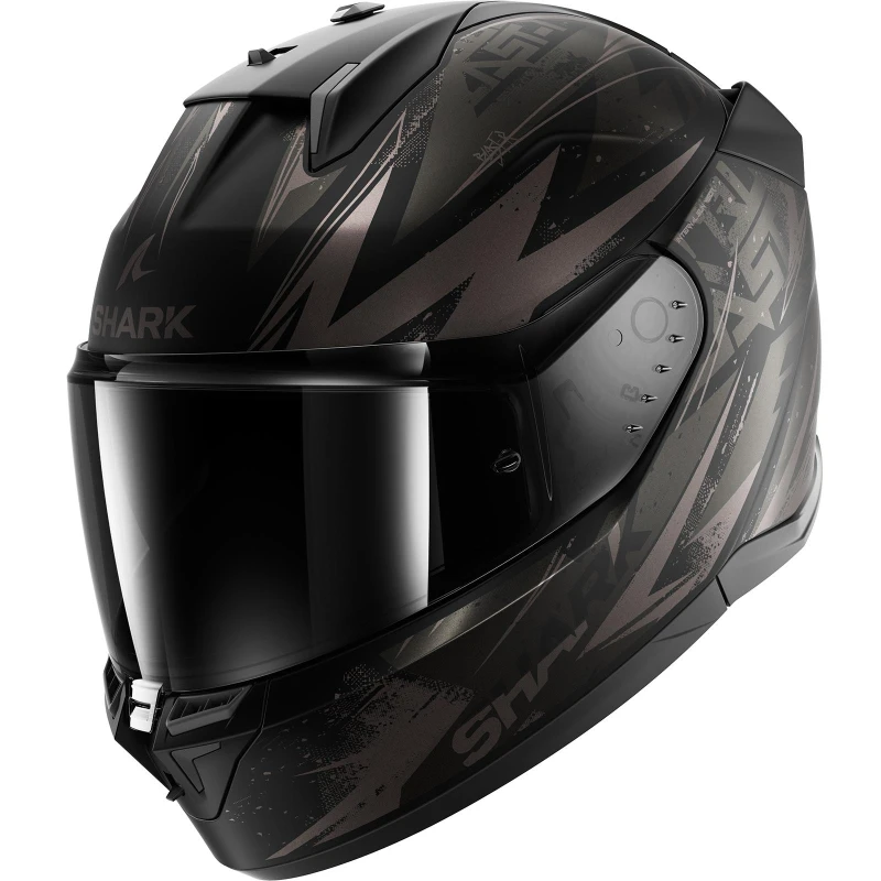 Image of Shark D-Skwal 3 Blast-R Helmet, black-grey, Size XS for Men