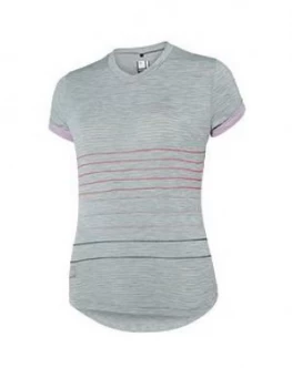 image of Madison Leia Women'S Short Sleeve Jersey, Silver Grey / Violet Mist