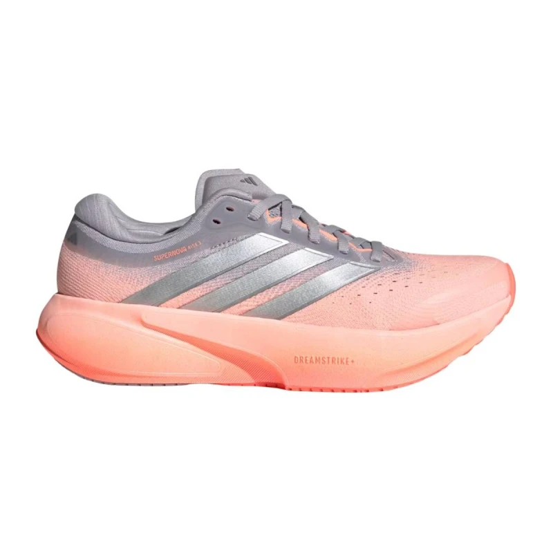 Image of Adidas Supernova Rise 3 Orange Gray SS26 Women Shoes, Size UK 5