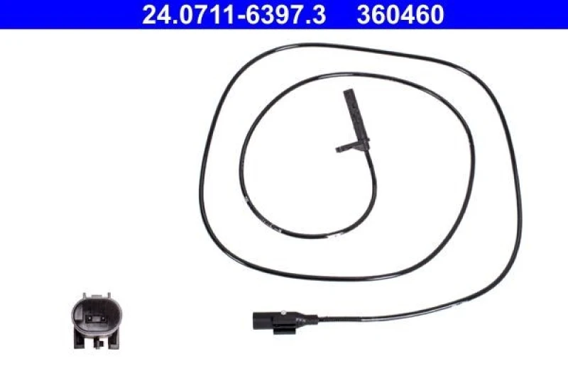 Image of ABS sensor ATE 24.0711-6397.3