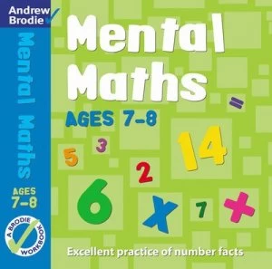 Image of Mental Maths for Ages 7-8 by Andrew Brodie Paperback