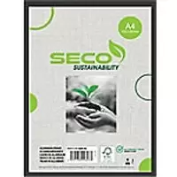 image of Seco Picture Frame ALA4-BK A4 Black 220 x 21 x 430 mm