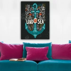 Image of 434755102_70100 Multicolor Decorative Canvas Painting