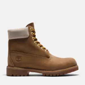 Image of Timberland Premium 6" Boot For Men In Brown, Size 12.5