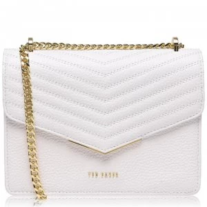 Ted Baker Bonitah Small Crossbody Quilted Bag - ivory