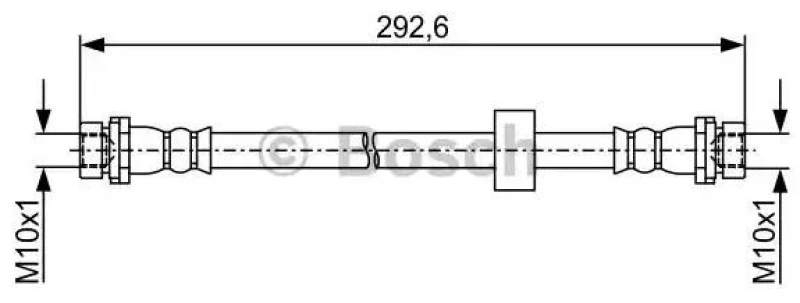 Image of Bosch 1 987 481 949 Brake Hose Brake Hose (83)